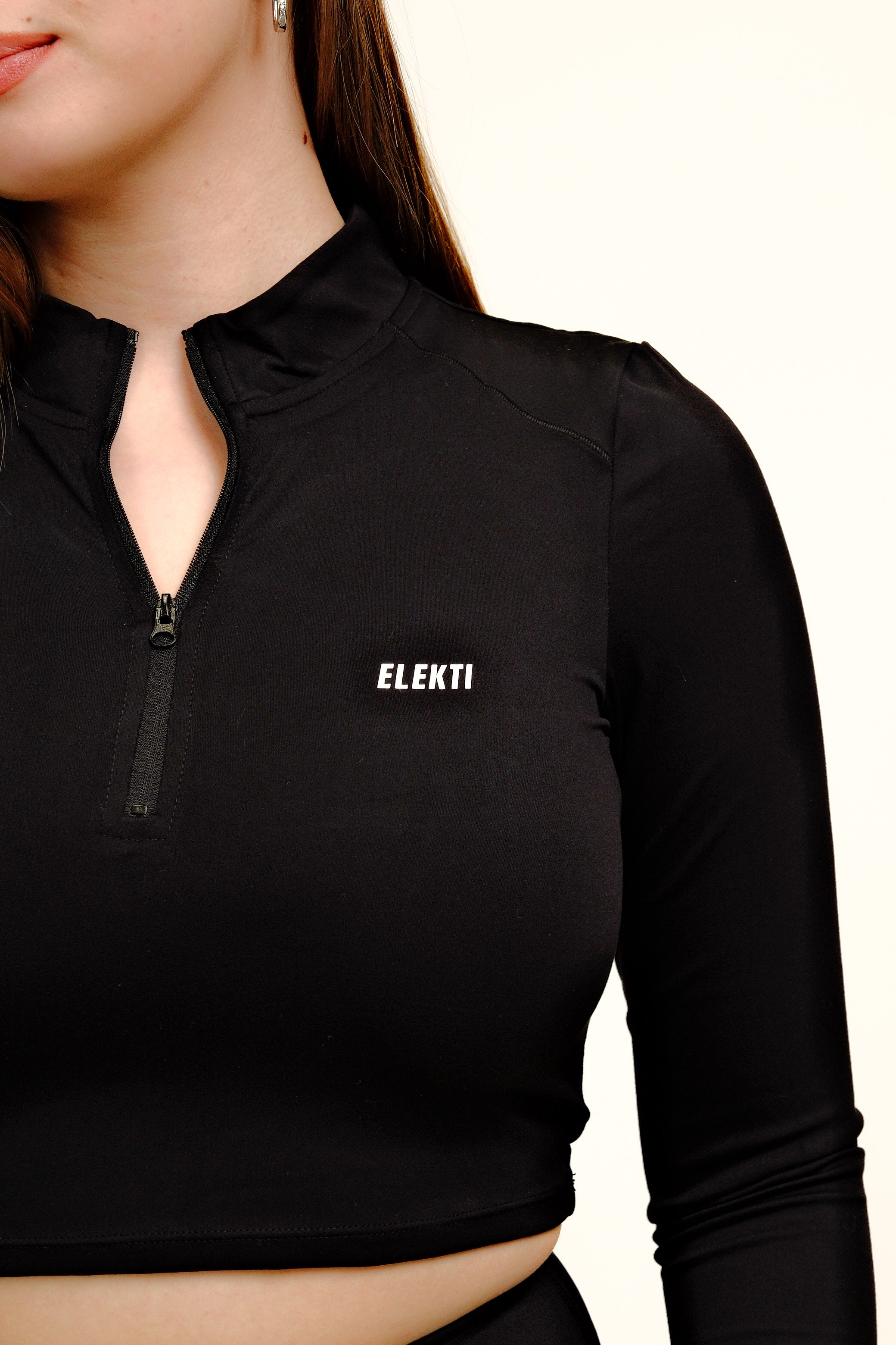 Half Zip Apex Jacket - Black – Elekti