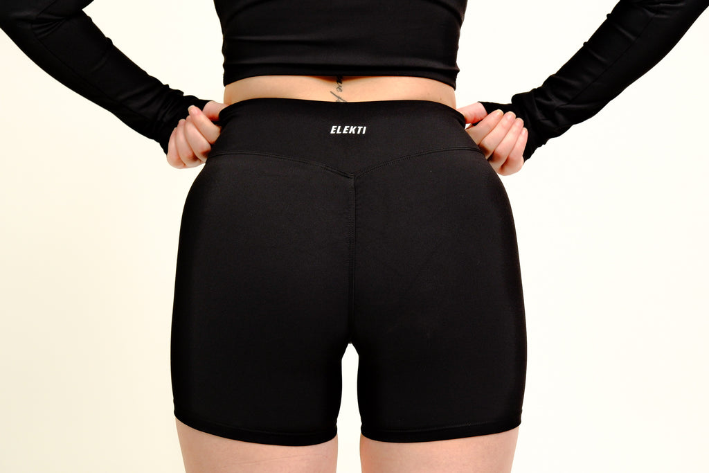 The "V" Shorts - Black